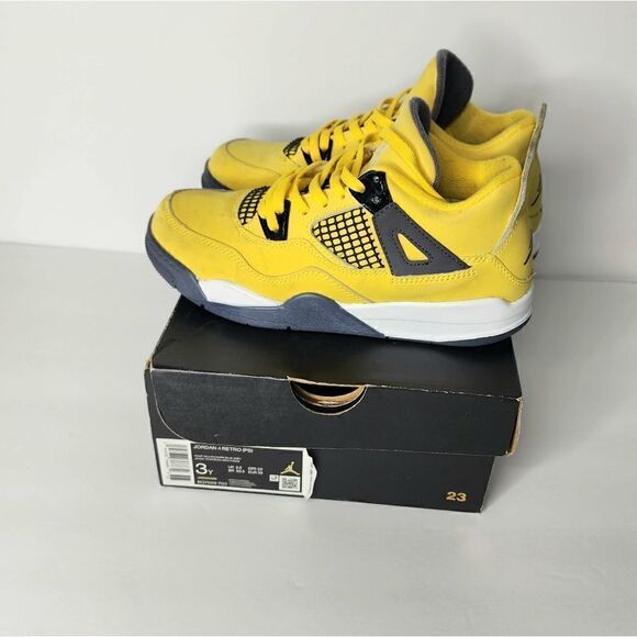 Jordan Retro 4 Lightning sneakers - Picture 3 of 6